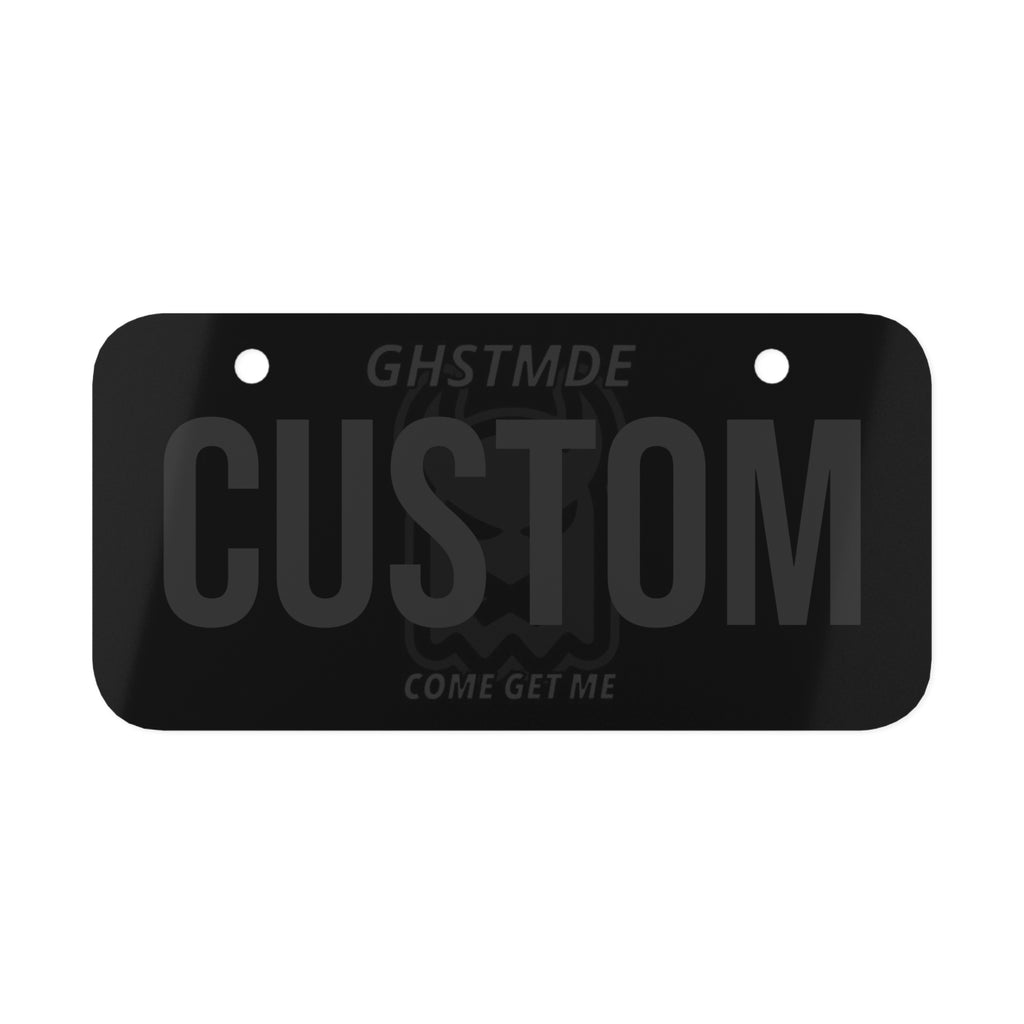 GHOST CUSTOM BIKE PLATE