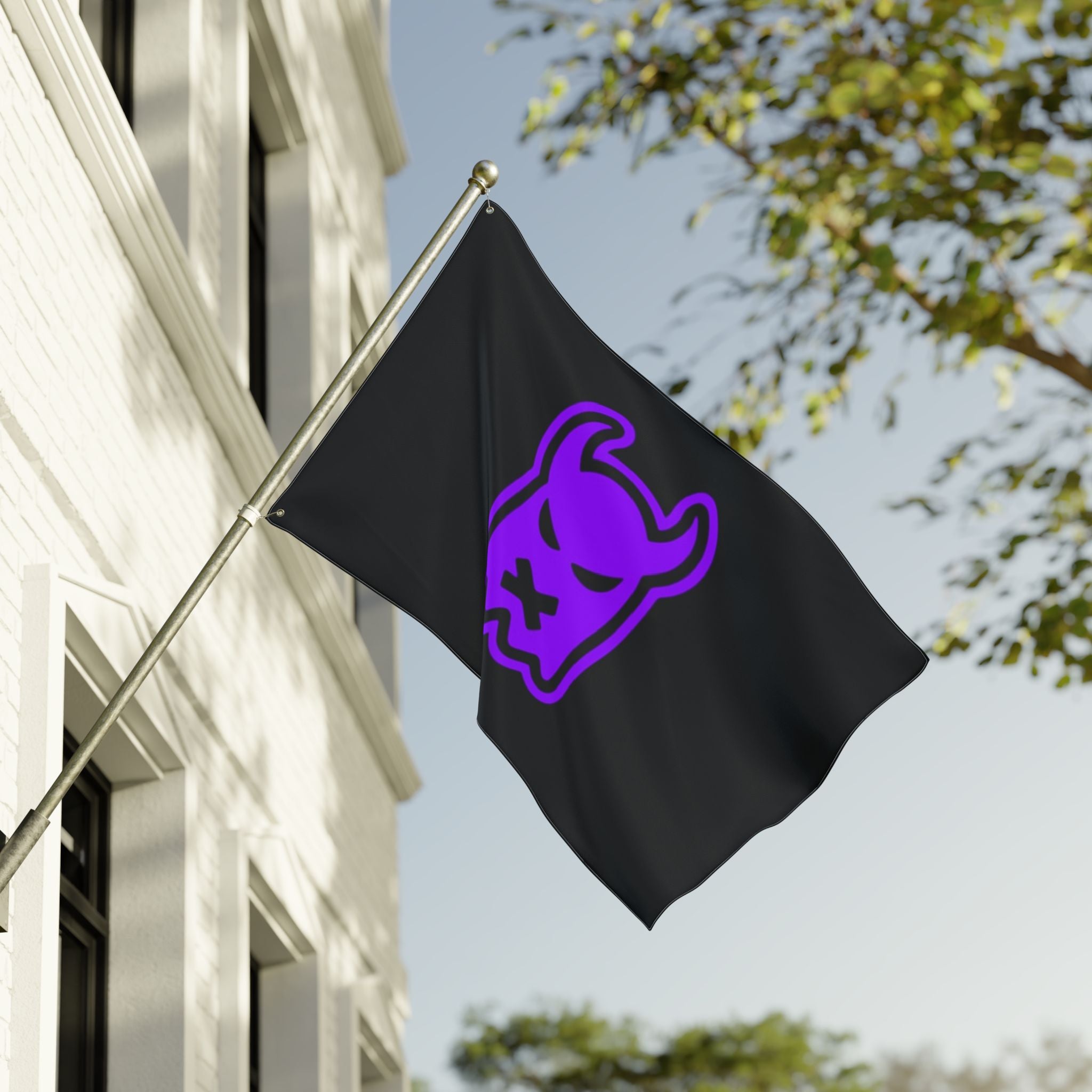 PURPLE GHOST FLAG