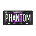 PHANTOM EDITION PURPLE CAR PLATE