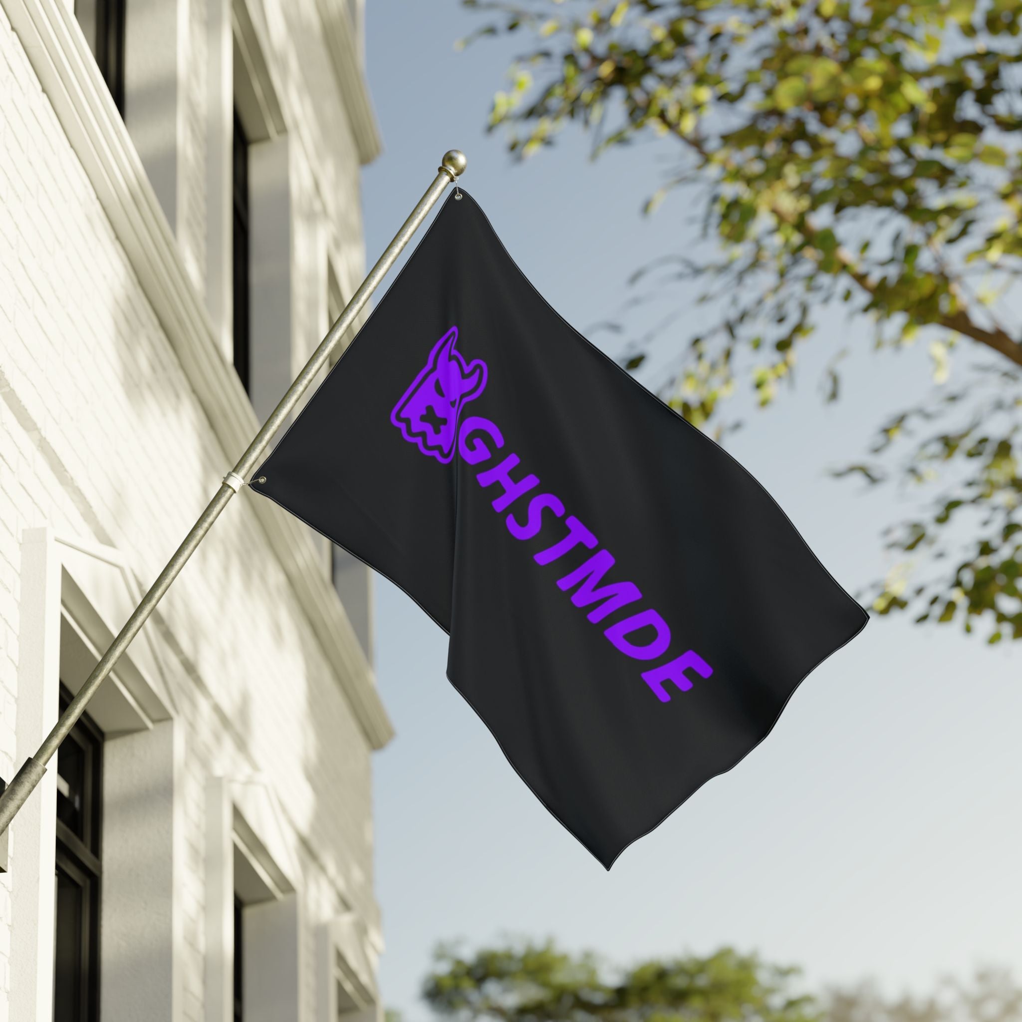 PURPLE GHSTMDE FLAG