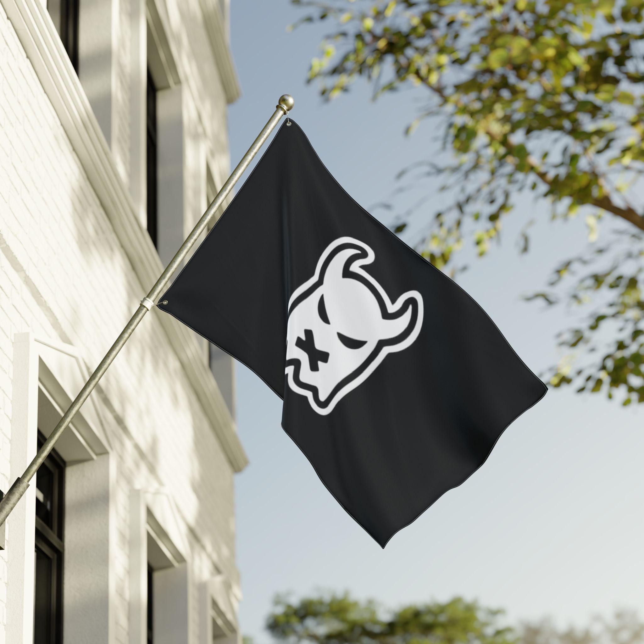 WHITE GHOST FLAG