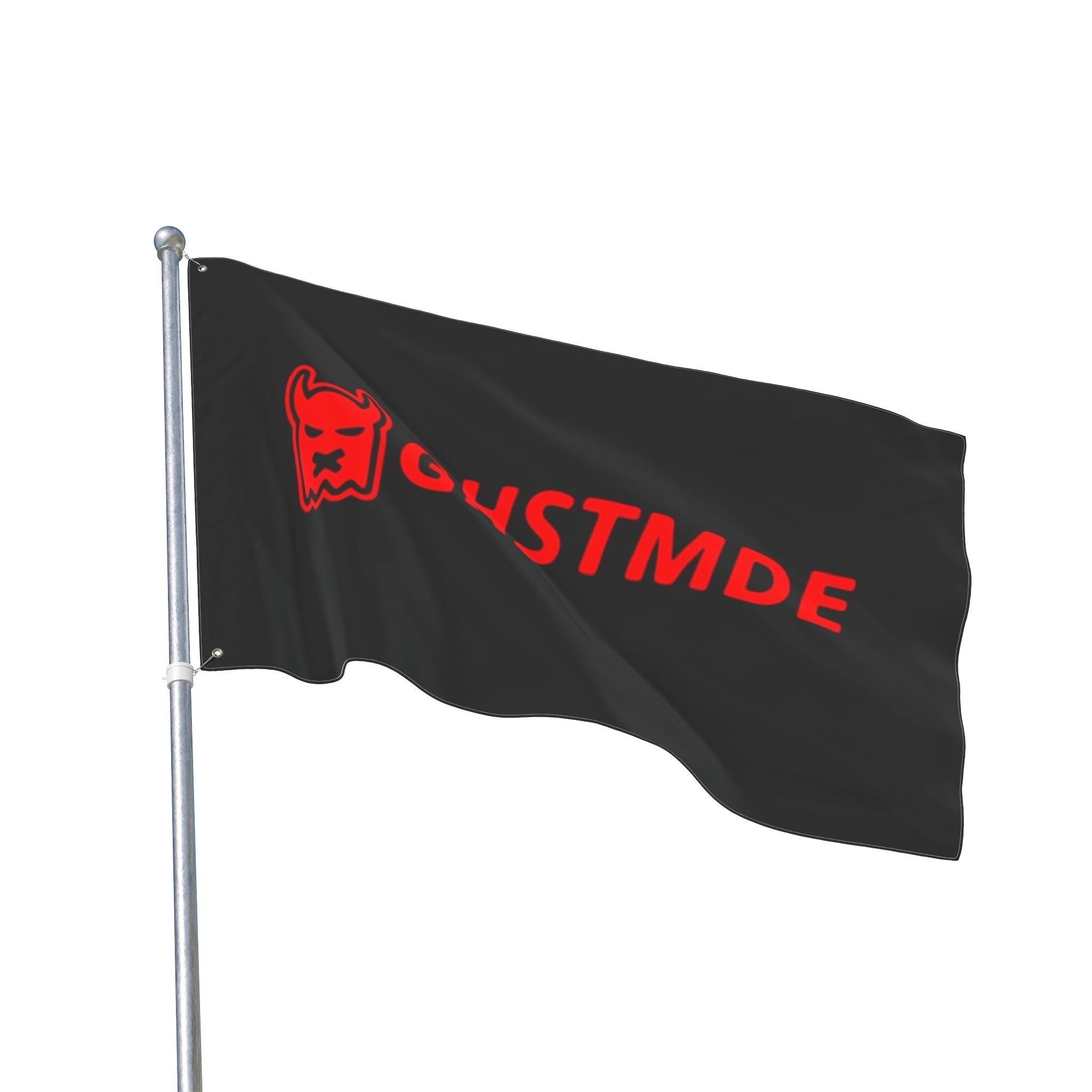RED GHSTMDE FLAG