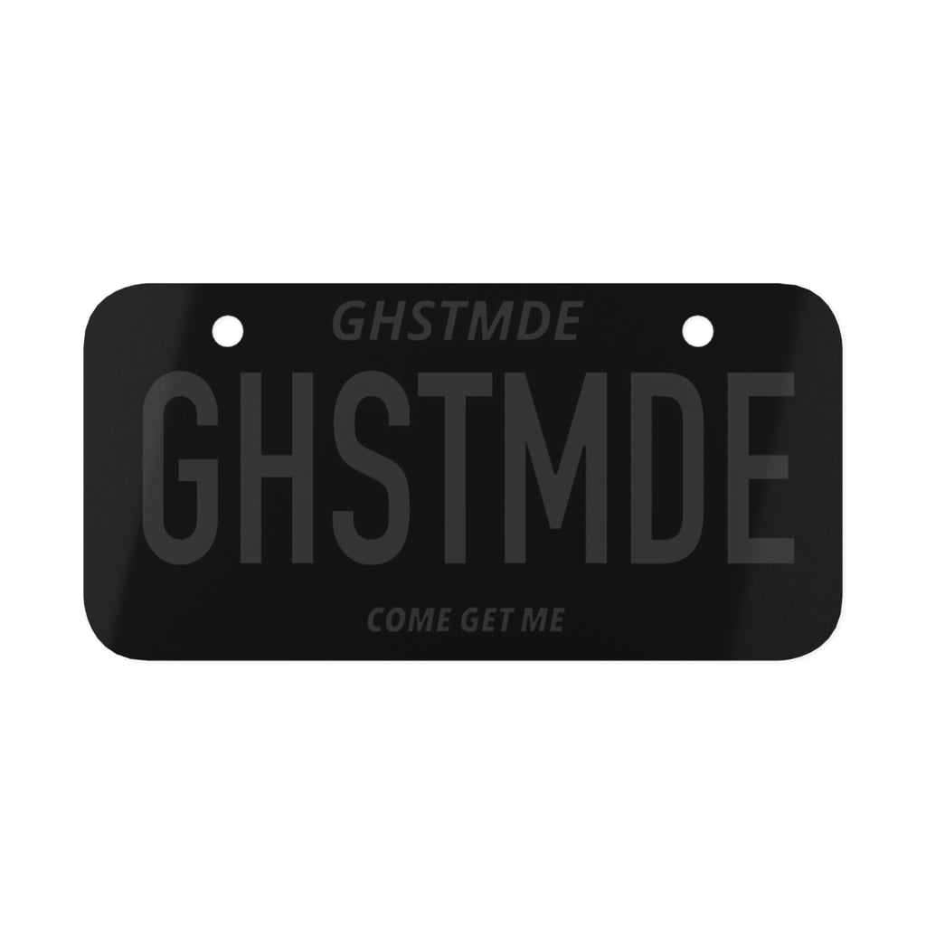 GHOST BIKE PLATE