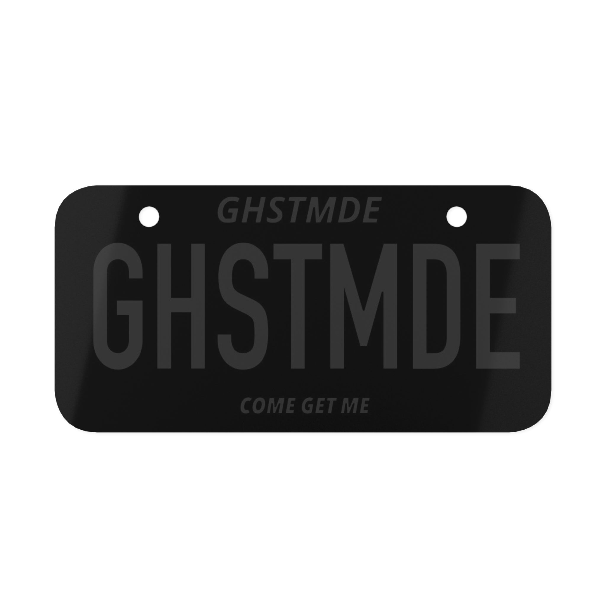 GHOST BIKE PLATE