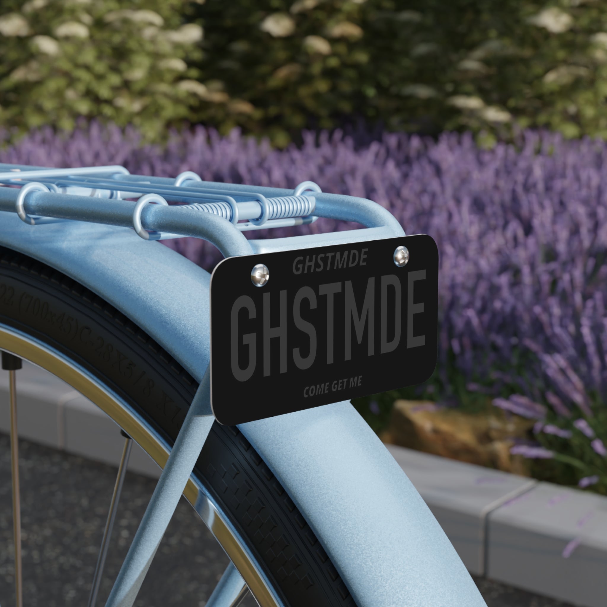 GHOST BIKE PLATE