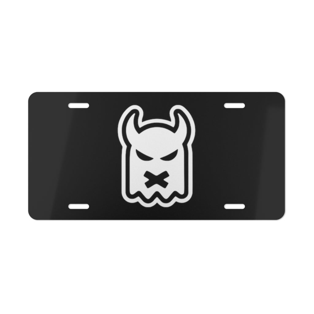 CLASSIC GHOST CAR LICENSE PLATE