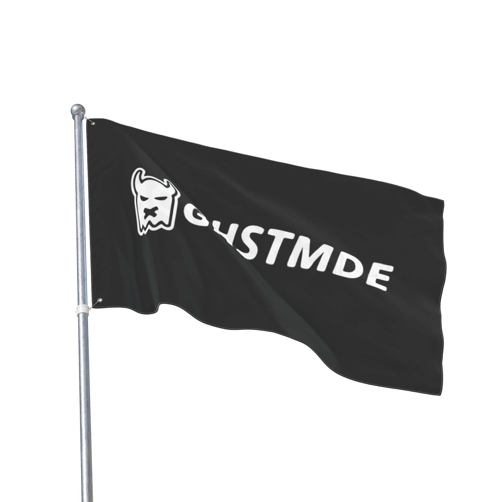 WHITE GHSTMDE FLAG